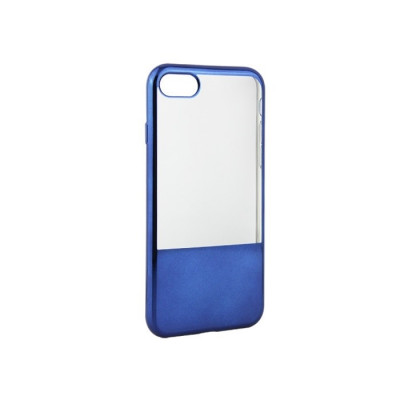 Husa Pentru APPLE iPhone 5/5S/SE - Half Shiny TSS, Albastru foto
