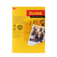 Canvas Kodak, stick up reaplicabil pe suprafete plane, A4, 255g, 10 coli foto