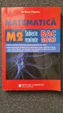 MATEMATICA M2 SUBIECTE REZOLVATE BAC 2003 - Bucur Popescu