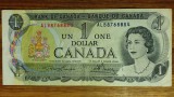 Canada - bancnota de colectie - 1 dolar / dollar 1973 circulata - Elisabeta II - stare foarte buna ! 156 &times; 70 mm