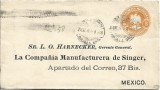 NI649 &Icirc;ntreg poștal Republica Mexicana 5 centavos 1904/Postal stationery Republica Mexicana 5 centavos 1904