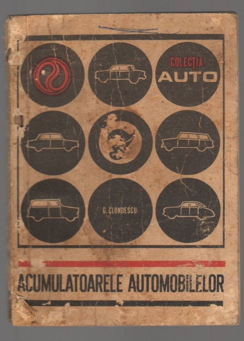 C8659 ACUMULATOARELE AUTOMOBILELOR - GHEORGHE CLONDESCU