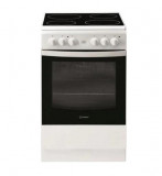 Aragaz Indesit IS5V8GMW/E, 50 cm latime, electric, vitroceramic, 57L (Alb)