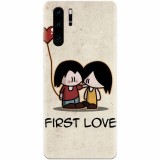 Husa silicon pentru Huawei P30 Pro, First Love Great Lock Screen