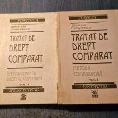 Tratat de drept comparat 2 volume Leontin Jean Constantinesco