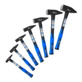 Set ciocane cu maner din fibra de sticla, 100g - 2000 g, 7 bucati, Geko G72296