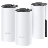 Sistem wireless Mesh Complete Coverage WiFi + Mesh Hybrid, AC1200 + HomePlug AV1000,2.4 GHz-5 GHz, Deco P9(3-pack), TP-Link