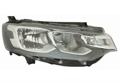 Far Citroen C-Elysee, 01.2017-, partea Dreapta, H1+H7+PY21W+W5W; electric; fara motor, DEPO foto