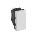 &Icirc;ntrerupător simplu 1M 10A alb Mosaic - LEGRAND | 278001L