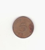 Germania (R.F.G.) 5 pfennig 1972 litera J, Europa
