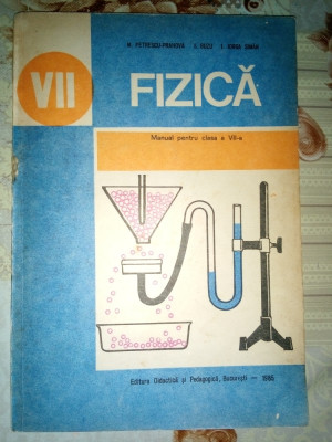 Fizica manual clasa 7 a Petrescu Prahova foto