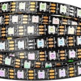Cumpara ieftin Banda LED WS2812B, 5M, 60 led/M, IP20