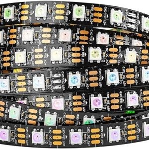 Banda LED WS2812B, 5M, 60 led/M, IP20