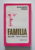 Alexandru Crișan - Familia (1856-1906). Contribuții monografice