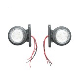 Lampi laterale de gabarit LED 12/24V rosu-alb Breckner Germany