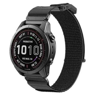 Curea Tech-Protect Scout Garmin Fenix 5 6 6 Pro 7 7 Pro negru foto