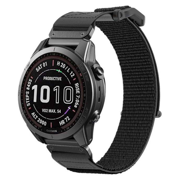 Curea Tech-Protect Scout Garmin Fenix 5 6 6 Pro 7 7 Pro negru