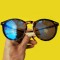 Ochelari de soare dama unisex leopard degrade wayfarer Protectie UV400 NOI id3