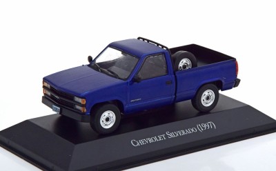 Macheta Chevrolet Silverado Pick-Up truck 1997 - IXO/Altaya 1/43 foto