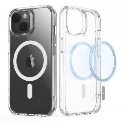 Husa MagSafe pentru Apple iPhone 15, ESR, Classic Hybrid, Transparenta foto