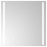 Cumpara ieftin Oglinda de baie cu LED, 40x40 cm