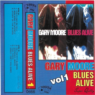 Casetă audio Gary Moore &amp;ndash; Blues Alive Vol1 foto