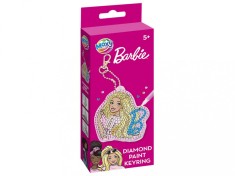 Set creativ DIY, Creeaza propriul breloc cu tehnica diamond painting, Barbie