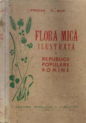 Flora Mica Ilustrata A Republicii Populare Romane - I. Prodan, Al. Buia ,557656 foto