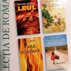 Colectia de romane Reader's Digest Leul / Livada / Fara scapare / Plecarea din necunoscut