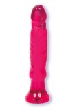 Dildo Anal Vivid Essentials, PVC, Rosu, 15.2 cm, Doc Johnson