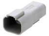 Conector cablu-cablu IP67 4 PIN gri