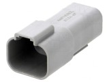 Conector cablu-cablu IP67 4 PIN gri