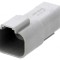 Conector cablu-cablu IP67 4 PIN gri