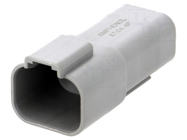 Conector cablu-cablu IP67 4 PIN gri