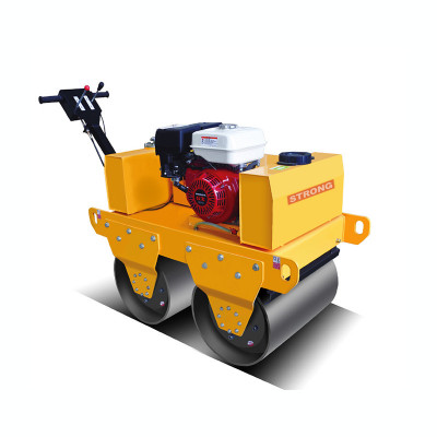 Cilindru compactor manual STRONG 550kg cu tambur 600mm, Honda GX270 putere 9CP foto