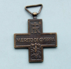 Medalie Italia - WAR MERIT CROSS ? Croce al Merito di Guerra foto