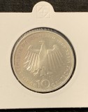 Moneda 10 mărci 1989 D RFG argint 2000 ani Bonn