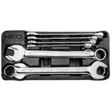 Set chei combinate NEO Tools 8 piese, 20-32 mm, otel crom-vanadiu