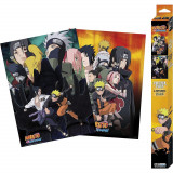Set 2 Postere Chibi Naruto Shippuden - Ninjas (52x38)