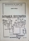 BOTANICA SISTEMATICA-D. MITITELU