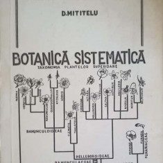 BOTANICA SISTEMATICA-D. MITITELU