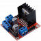 Modul driver motor L298N, compatibil Arduino