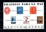 Mexic 1974 - Expo filatelic, colita neuzata