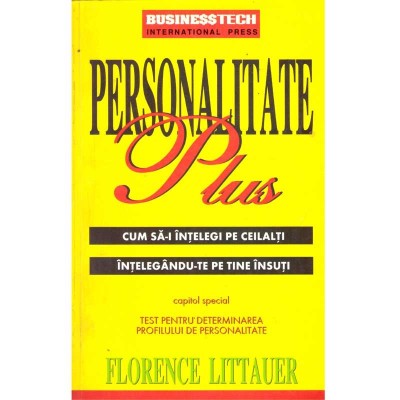 Florence Littauer - Cum sa-i intelegi pe ceilalti intelegandu-te pe foto