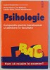 PSIHOLOGIE - COMPENDIU PENTRU BACALAUREAT SI ADMITERE IN FACULTATE , coordonator ANDREI COSMOVICI , 1998 *PREZINTA URME DE UZURA
