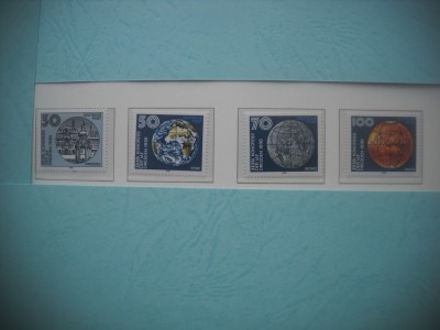 HOPCT TIMBRE MNH 1299 BIS-CONGRESUL ASTRONOMIC -4 VAL-1990-GERMANIA DDR/RDG foto