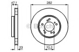 Disc frana HONDA CR-V I (RD) (1995 - 2002) BOSCH 0 986 478 667