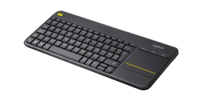 Tastatura wireless Logitech Touch K400 Plus, interfata USB, cu touchpad,
