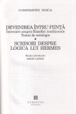 Constantin Noica - Devenirea intru fiinta. Incercarea asupra filozofiei
