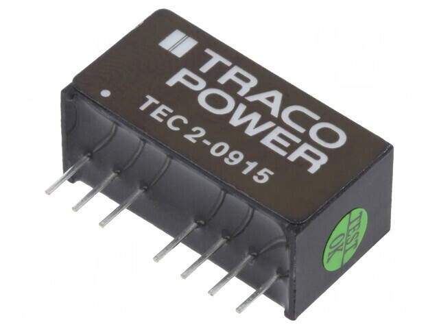 Convertor DC/DC 2W 4.5-13.2V la 24V 83mA SIP8